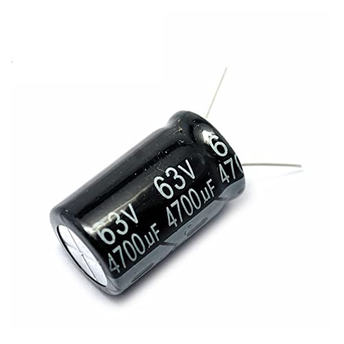 Condensateur 63V 4700UF réparation alimentation TV et filtrage de courant continu 2 unités