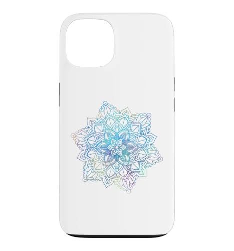 Pastel Floral Mandala Sacred Fractal Geometry Art Good Vibe �X�}�z�P�[�X iPhone 13 �p