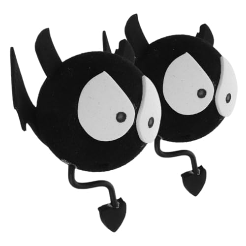 FELTECHELECTR 2stücke Auto-antennenaufsätze Mit Niedlichen Cartoon-Designs Und Großen Augen Spooky Halloween-außenverzierung Für Fahrzeug-Ausstattung Für Auto-Dekoration Und Stilvolles