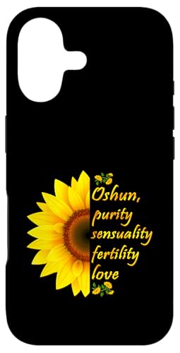 Oshun Orishas Goddess Oxum Ifa Yoruba Religion Gift Black �X�}�z�P�[�X iPhone 17 �p