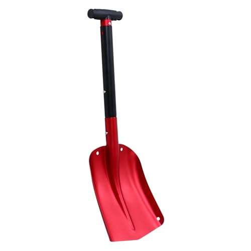 Toddmomy 1Pc Telescopic Aluminum Alloy Snow Shovel Multi Functional Ice Removal Tool for Easy to Use Frost Scraper Compact and Durable Design for Snow Clearing