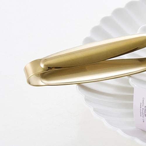 Utensili da Cucina in Acciaio Inossidabile per Alimenti, Utensili da Cucina per Buffet, pinze per Pane e bistecche