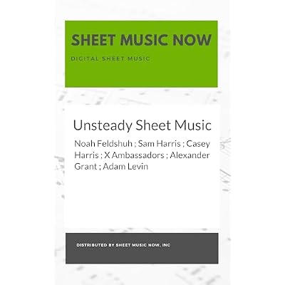 Unsteady Sheet Music