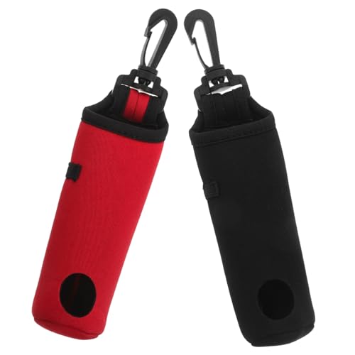UPKOCH 2Pcs Golf Ball Tee Holder Pouch Bag Durable Diving Material Golf Accessories Organizer for Efficient Storage and Easy Carrying for Golfing Enthusiasts and Travel