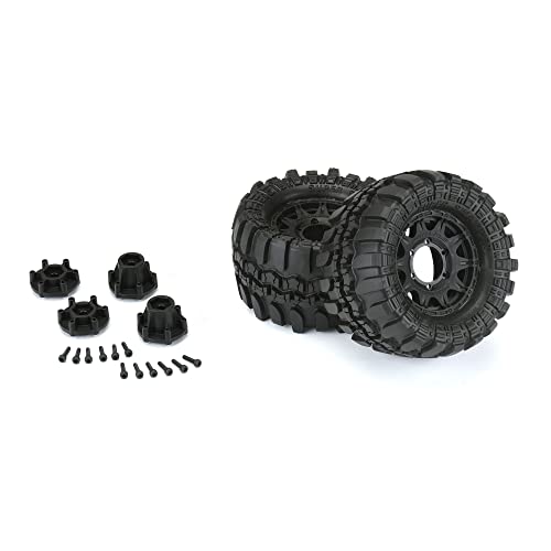 Pro-Line Racing 1/10 Interco Super Swamper F/R 2.8" Mt Tires Mounted 12Mm Black Raid 2 Pro1011010 #TOP2