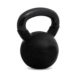 Kettlebells Black Cast Iron, Men and Women Strength Training Cross Training Equipment, 2kg/4kg/6kg/8kg/10kg/12kg/14kg/16kg/18kg/20kg/22kg (Size : 20kg/44.1lb) ()
