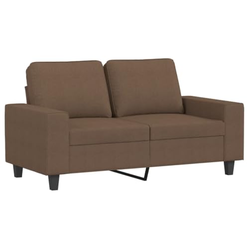 kithwjll 4-TLG. Sofagarnitur Braun, Stoff (100% Polyester), mit Sessel, 2er-Sofa, 3er-Sofa & Hocker, Robuste Wohnzimmermöbel für Entspannung, Bequemes Sitzmöbel Set – Bild 5