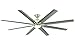 Home Decorators Collection Kensgrove 72 in. LED Indoor/Outdoor Brushed Nickel Ceiling Fan