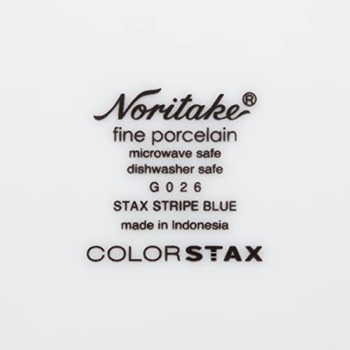 Set de 4 platos pequeños Noritake ColorStax azul 6" miniatura 5