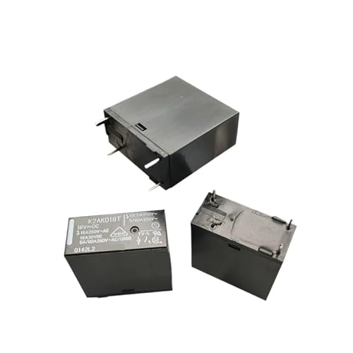 Relais K2AK018T 18V CC 4 broches avec capacité de commutation 16A 5A pour circuits