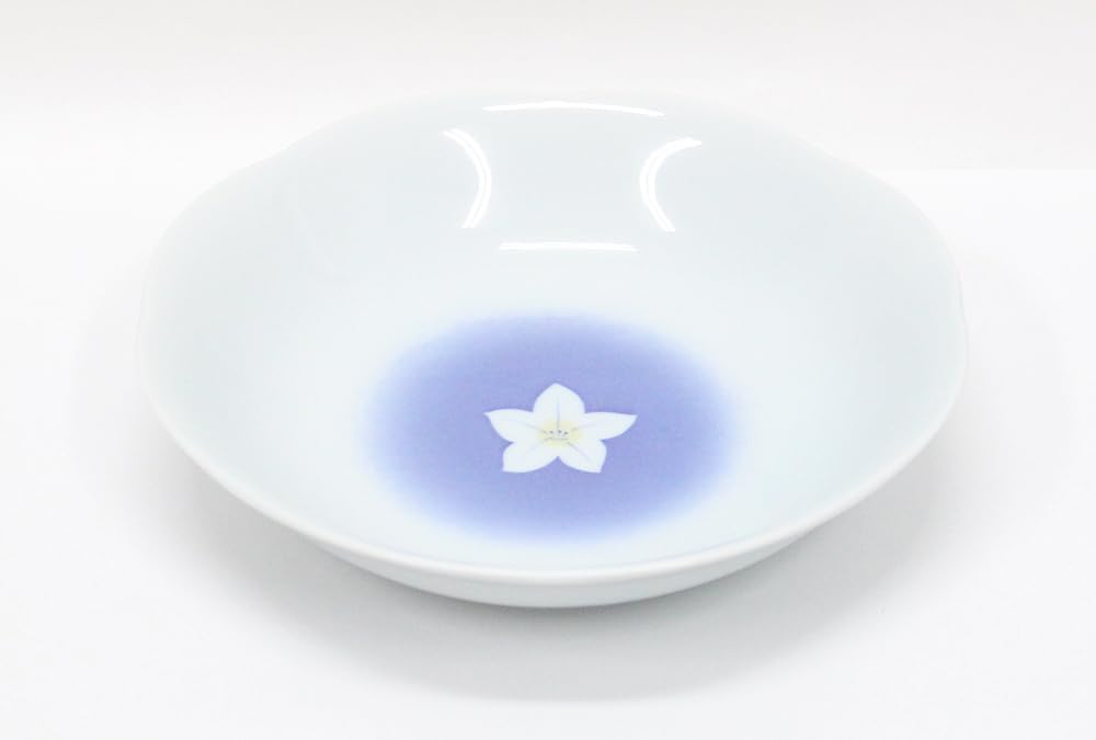 A583. 古伊万里 染付 見込牡丹 タコ唐草紋様 隅入長皿 2客