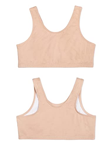 Fruit of the Loom Girls' 6-Pack Cotton Built-up Stretch Sports Bra4
