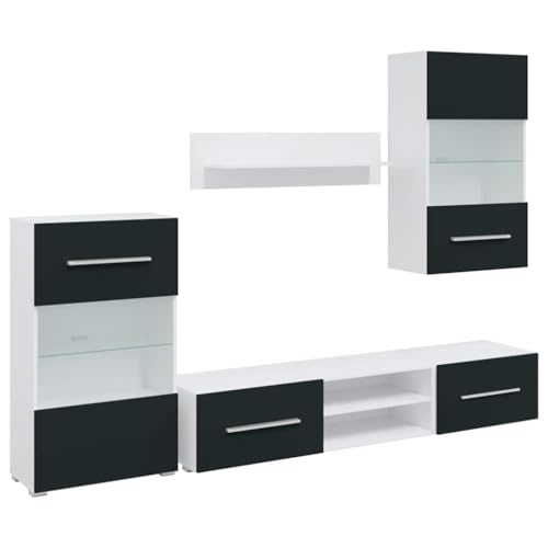 Genérico Muebles para TV 5 Piezas con iluminación