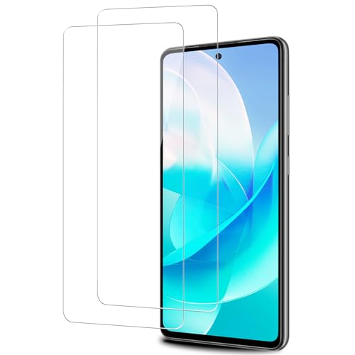2 Stück für Panzerglas für Samsung Galaxy A54 Schutzfolie, Fingerabdruck-ID Displayfolie für Samsung A54 Displayschutz, ...