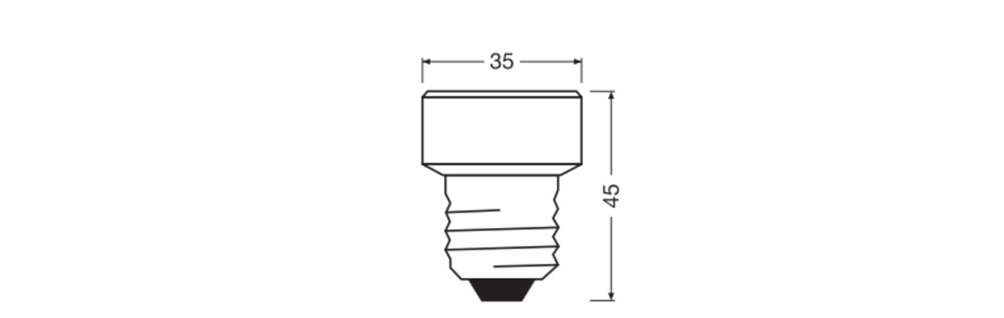 Osram LED FLAT Lampe, Vorteilspack mit 30 Leuchtmittel, ultra-kompakte LED Lampe, ersetzt herkömmliche 28W Glühbirnen, 3.5W, warmweiß (2700K), matt, E27