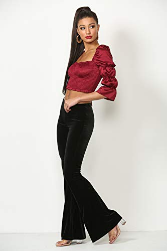 Women's J2 Love Velvet Flare Pants3