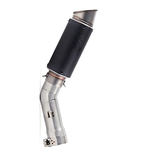 Silencieux slip-on avec tube intermédiaire de liaison pour moto Yamaha FZ8