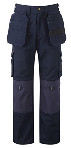 Pantalon TUF STUFF 700 pour artisan bleu marine taille 48x82 de chantier
