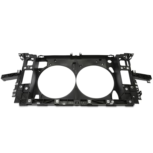ALMULOO Radiator Support Compatible with 2007-2008 Infiniti G35 Sedan 2008-2013 G37 2014-2015 Q60 Replacement for IN1225107 62501JK05A black