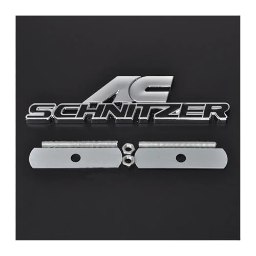 3D-Metallgrill-Emblem, automatische Umrüstung, Logo-Grill-Aufkleber, kompatibel mit AC Schnitzer M 3 5 6 ZE E46 E39 E36 E34 X1 X3 X5 X6(Black) 3D-Metallgrill-Emblem, automatische Umrüstung, Logo-Grill-Aufkleber, kompatibel mit AC Schnitzer M 3 5 6 ZE E46 E39 E36 E34 X1 X3 X5 X6(Black)