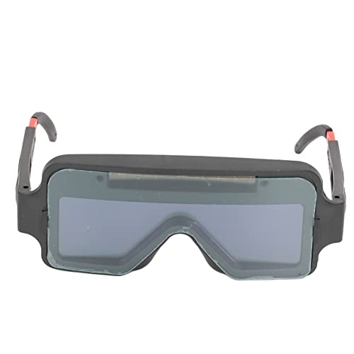 LIYJTK Gafas de soldador con atenuación automática, protección ocular, campo visual claro, gafas de soldador para soldar, Gas, argón, corte por, trabajo eléctrico