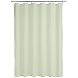 Amazon Basics – Polyester-Duschvorhang Bowery, Sämling, 183 x 200 cm