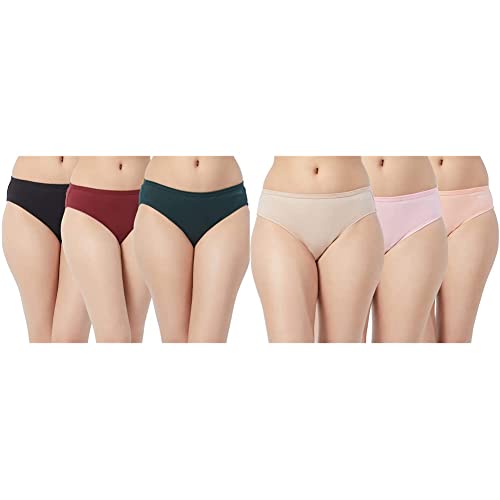 Image of Fruit of the Loom Women's Bikini(Colors and Prints May Vary) (Pack of 3)