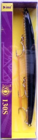 IMA KO 130S leurre de mer 12g pour pêcher le bar au lever du soleil