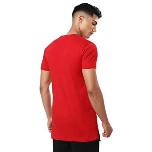 Image of Bewakoof Men's 100% Cotton Solid Regular Fit Half Sleeve Round Neck T-Shirt | Tshirt for Men Cotton| Casual Wear | Street Wear
