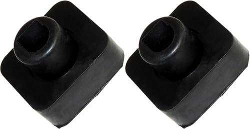APDTY 170838x2 Radiator Rubber Isolator; Lower Right & Left; Replaces 52079884AA
