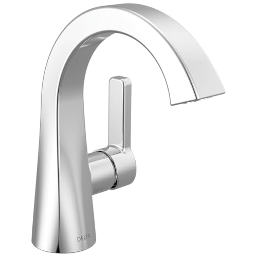 Delta 562SH-MPU-DST Lineax Single Handle Bathroom Faucet in Chrome by DELTA - Used condition - CA$145.25
