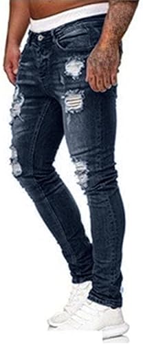 Skinny Jeans Men, Men's Jeans Slim Fit, Men Ripped Jeans Regular Fit, Slim Fit Jeans for Men Stretch3