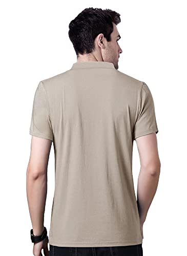 Image of EYEBOGLER Mens Regular Fit Half Sleeve Cotton T-Shirt