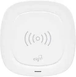 Carregador Wireless De Mesa Para Celular - Tecnologia Qi - Branco - Wq1Wh - Elg, Elg, Wq1Wh, Branco