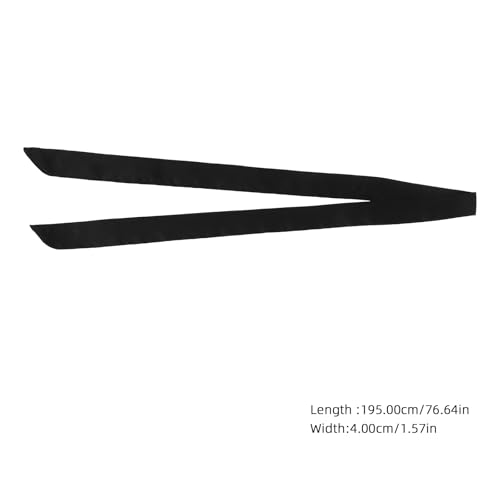 Satin Bathrobe Belt - 4pcs Women Chiffon Sash Belt Dress Sash Satin Robe Waist Replacement for Women Men 76 x 1.5Inches3