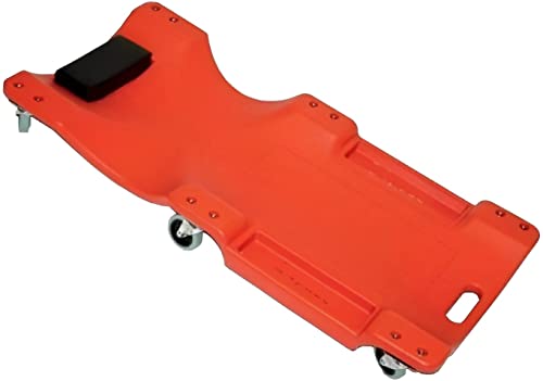 Unibos | Heavy Duty | Creeper Board | Moulded Ergonomic under Car Crawler | 6 Wheels (360 Rotatable) | Padded Headrest | For Vehicle Maintenance Mechanics