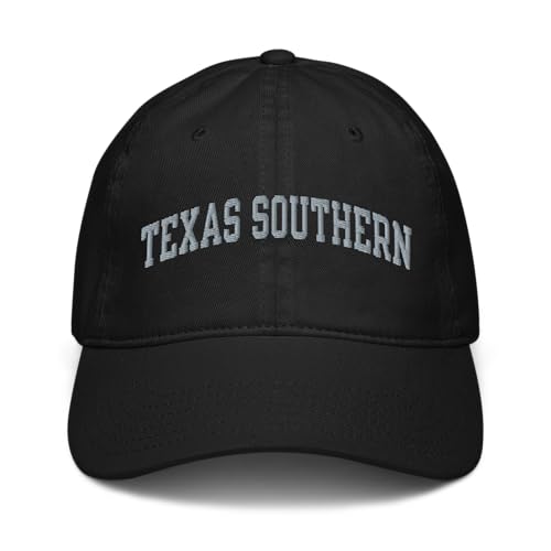 Gorra ajustable Texas Southern Tigers negra oficial miniatura 2