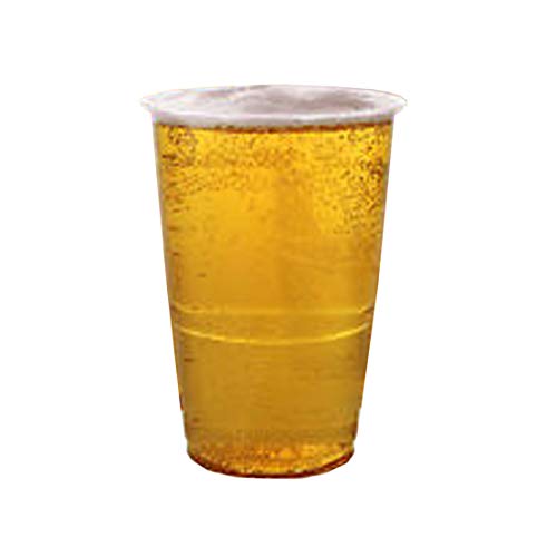 Clear Plastic Half Pint Cups Disposable Beer Glasses Tumblers (500)