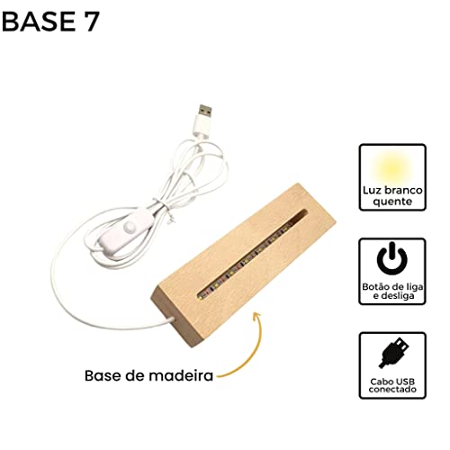 PopLumos- Luminária led 3d, cérebro, neurologista, médico