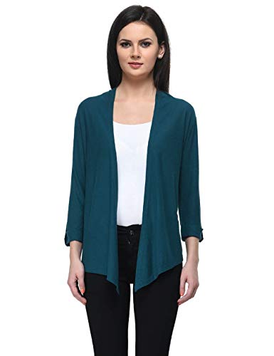 Image of Frenchtrendz Womens's Viscose Crepe Shrug(Size: XS-4XL)