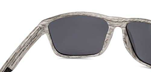 Image of Vincent Chase By Lenskart | Full Rim Rectangle Stylish Sunglasses | Polarized and UV Protected | For Men and Women | Large | VC S14121