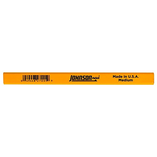 Johnson Level & Tool CPB-12 Bulk Carpenter Pencil, 7