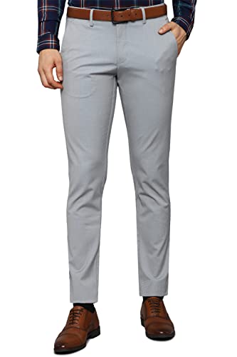 Image of Allen Solly Men's Slim Fit Work Utility Pants