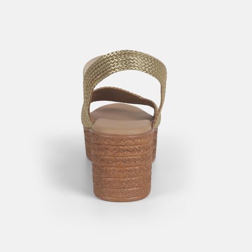 Image of Mochi Women's fashionable Wedge Sandal