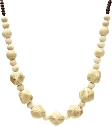 Ceramic Chunky Beaded Necklaces for Women Statement Vintage Nativ...