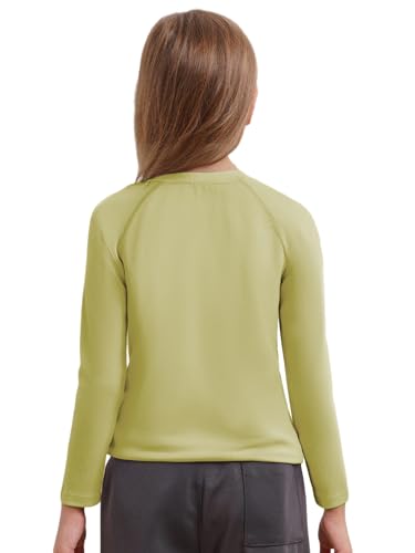 Kids Girls Moisture-Wicking Long Sleeve Sports Top Breathable Undershirt Teens Letter Print T-Shirt2