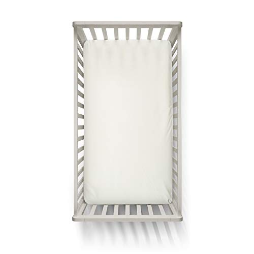 Melunda Juego de 2 sábanas bajeras ajustables para cama infantil, 100% algodón, color beige, 60 x 120 / 70 x 140 cm, con certificado Oeko-Tex® Standard 100