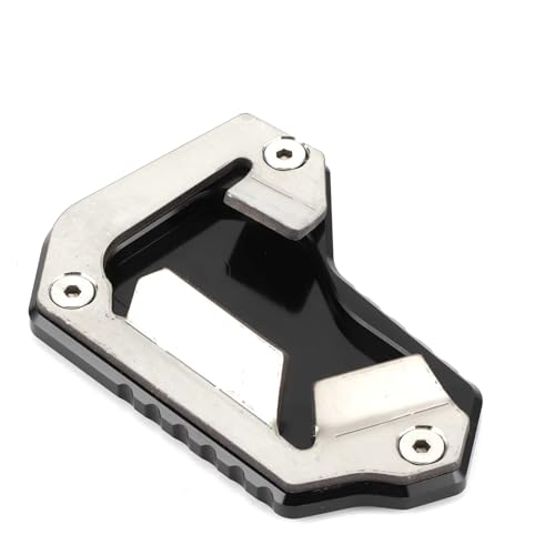 Patin de béquille moto élargi avec base antidérapante