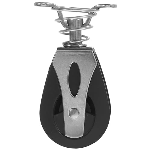 Poulie simple acier inoxydable nylon taquet coinceur corde accastillage navigation voile kayak