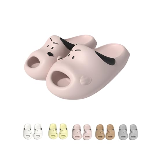 Dog Slippers for Men and Women - EVA Thick-Soled Summer Slippers, Non-Slip Indoor/Outdoor Bath & Beach Shoes for Comfortable Walking